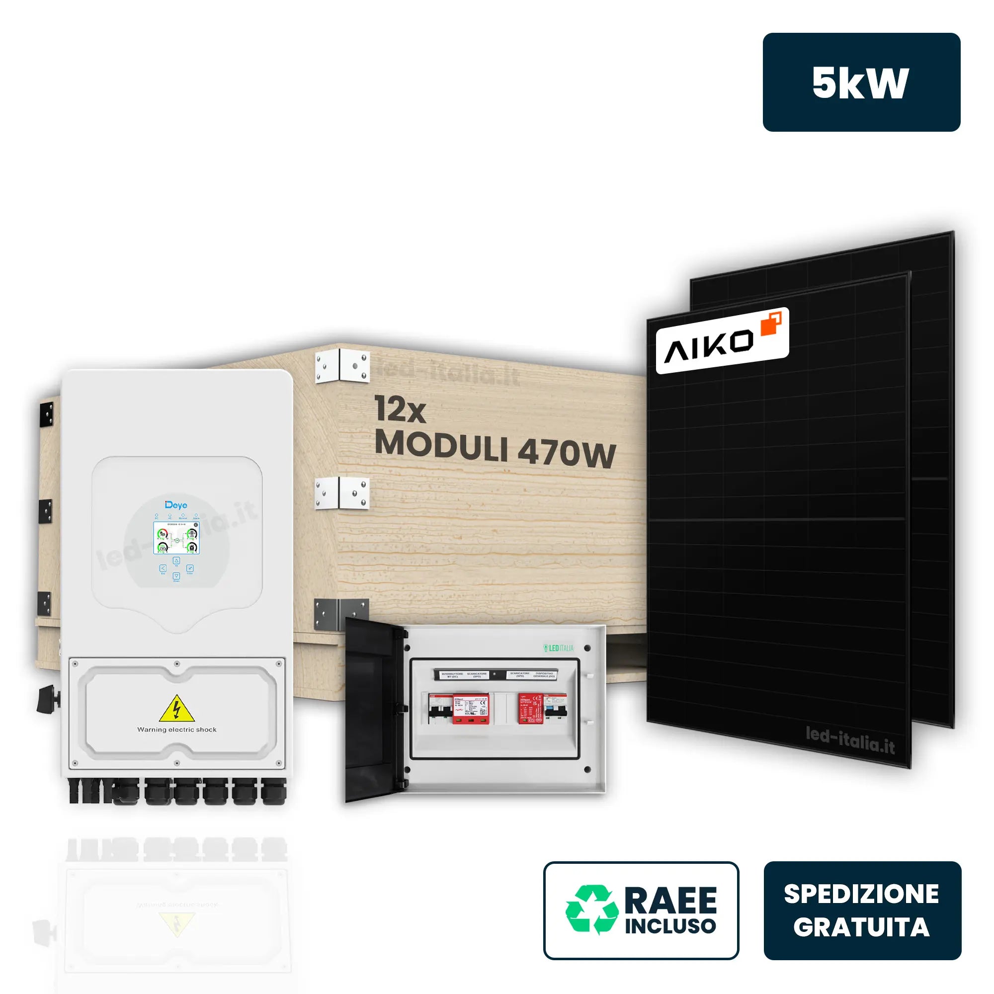 Kit Fotovoltaici MONOFASE