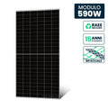 PANNELLO SOLARE 590W N-TYPE TOPCON BIFACCIALE SILVER FRAME 2278X1134X30