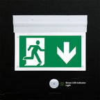 V-TAC PRO LAMPADA LED DI EMERGENZA CHIP CREE 2W PLAFONE/MURO SA E SE 3H 6000K IP20