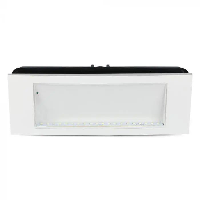 V-TAC PRO LAMPADA LED CHIP CREE DI EMERGENZA 1.2W DA INCASSO/PLAFONE 6000K IP40