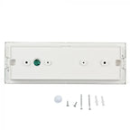 V-TAC PRO LAMPADA LED CHIP CREE DI EMERGENZA 1.2W DA INCASSO/PLAFONE 6000K IP40
