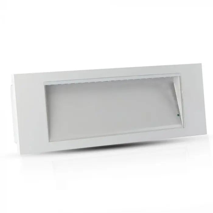 V-TAC PRO LAMPADA LED CHIP CREE DI EMERGENZA 1.2W DA INCASSO/PLAFONE 6000K IP40