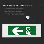V-TAC PRO LAMPADA LED CHIP CREE DI EMERGENZA 1.2W DA INCASSO/PLAFONE 6000K IP40