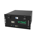 BATTERIA DI ACCUMULO RACK LV 9.6KWH LFP 48V 200AH 100A NERA CEI 0-21