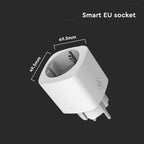 VT-5172 Presa Smart EU WIFI Compatibile con Amazon Alexa e Google Home 16A 3680W