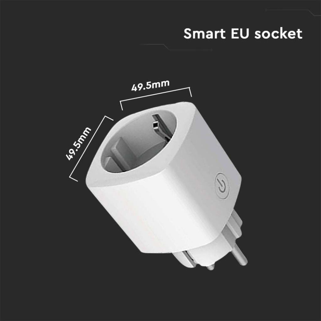 VT-5172 Presa Smart EU WIFI Compatibile con Amazon Alexa e Google Home 16A 3680W