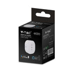 V-TAC Presa Smart Singola per Schuko Bianco Compatibile con Google Home e Amazon