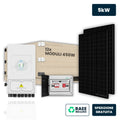 V-TAC Italia Kit Fotovoltaico Monofase Deye 5kW senza Accumulo con 12 Pannelli 4