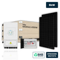 V-TAC Italia Kit Fotovoltaico Monofase Deye 6kW senza Accumulo con 14 Pannelli 4