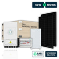 V-TAC Italia Kit Fotovoltaico Monofase Deye 6kW+10kWh LFP con 14 Pannelli 450W
