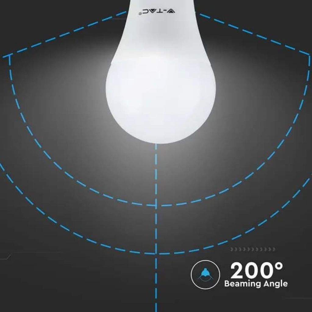 V-TAC box 10 pezzi  Lampadina LED E27 8,5W A60