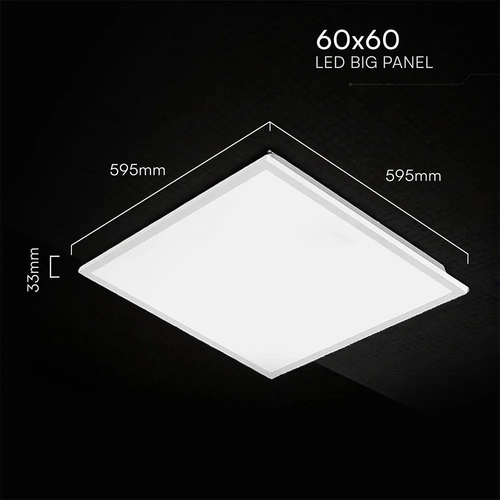 iV-TAC Pannello 60x60  LED 40W CCT luce SELEZIONABILE  FREDDA,CALDA E NATURALE