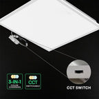 iV-TAC Pannello 60x60  LED 40W CCT luce SELEZIONABILE  FREDDA,CALDA E NATURALE