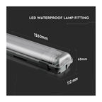 V-TAC Plafoniera LED Doppia Impermeabile  IP65