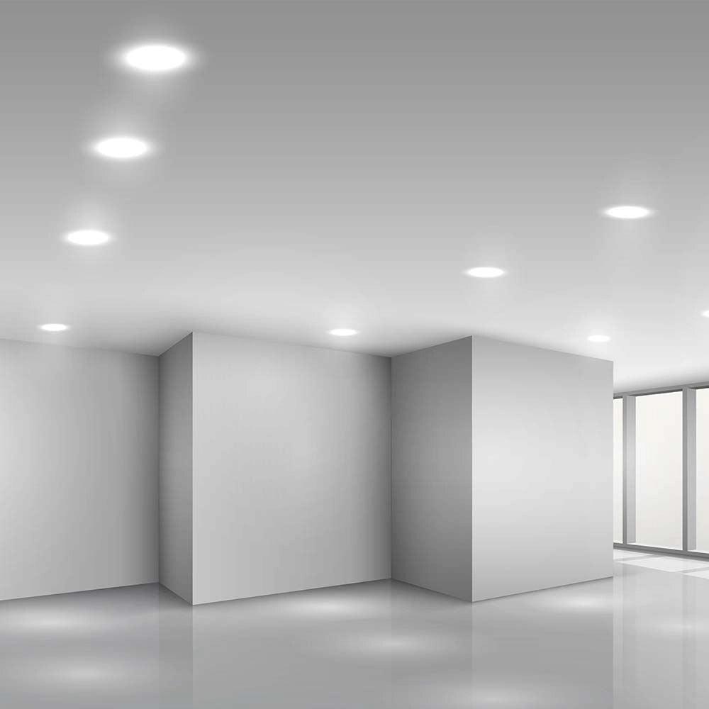 V-TAC PRO Mini Pannello LED Chip Samsung 18W Rotondo da Incasso (Foro 200-2